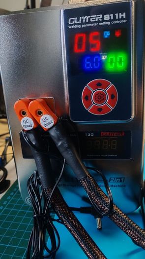 Glitter 811H 42KW Output Aluminum to Copper /Nickle Spot Welding Machine for Lithium, Lithium-Ion Batteries