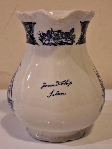 SALE! Small Blue and White WEDGWOOD Friendship Salem Milk / Cream / Water Jug
