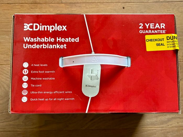 Dimplex King Washable Heated Under Blanket