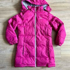 Pink Trespass girls coat 7-9Y