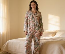 Brand New Hand Block Print Cotton Pajama Set: Ultra-Soft Cotton Night Dress Sleepwear