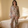 Brand New Hand Block Print Cotton Pajama Set: Ultra-Soft Cotton Night Dress Sleepwear Image 6