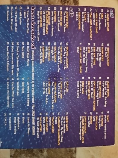 Karaoke Anthems 3CD Boxset