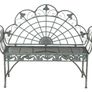Garden Bench Antique Iron Bench Nostalgic Bench Wrought Iron Image 2