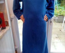 Fleece oversized wearable throw