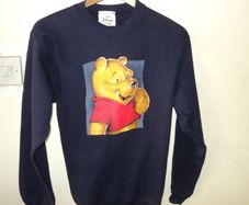 Disney store Winnie the pooh womens sweatshirt medium .