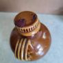 Vtg 5" Mini Jug Crock Stoneware Pottery Old Bunratty Mead Ireland Empty Flagon Image 5