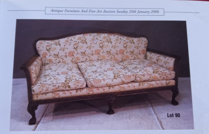 Antique settee