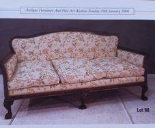 Antique settee