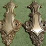 Vintage Ornate , Brass  Plates Image 2
