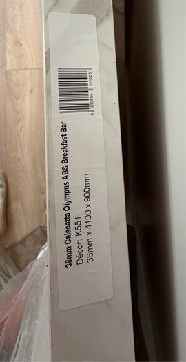 Kronospan Breakfast Bar / Square Edge Worktop off-cut