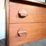 Vintage Retro Mid Century Teak Stag Compact Sideboard/Console Image 2
