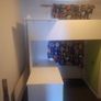 IKEA  bed& desk unit. Image 2