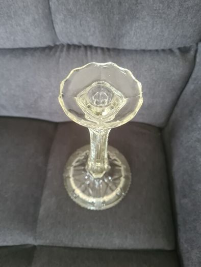 Candle Holder Vintage Glass Candle Stick Table Decor