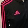 Adidas ladies Tiro 23 club training top black with pink accents Small size Image 2