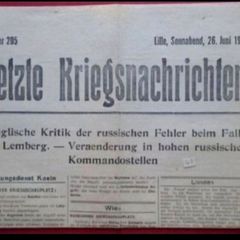 German ww1 , latest war news fly poster 25th, june 1915 ,,,,(40)