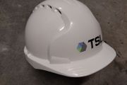 JSP EVO2 Vented Safety Helmet  White  Like New