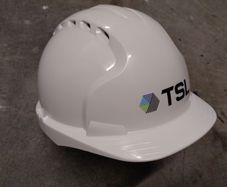 JSP EVO2 Vented Safety Helmet  White  Like New