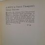 The Works of Francis Thompson: Poems (Vols I & 2) by Francis Thompson (HQ342) Image 4