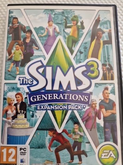 The Sims 3 Generations Expansion pack PC DVD Mac Games Original