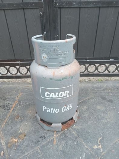 patio gas bottles ( half full)
