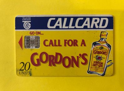 Callcard 1075 Gordons London Dry Gin