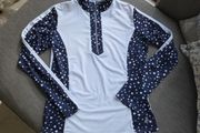 Green Lamb ladies golf 1/2 zip uk10
