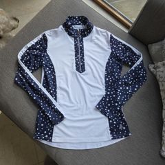 Green Lamb ladies golf 1/2 zip uk10
