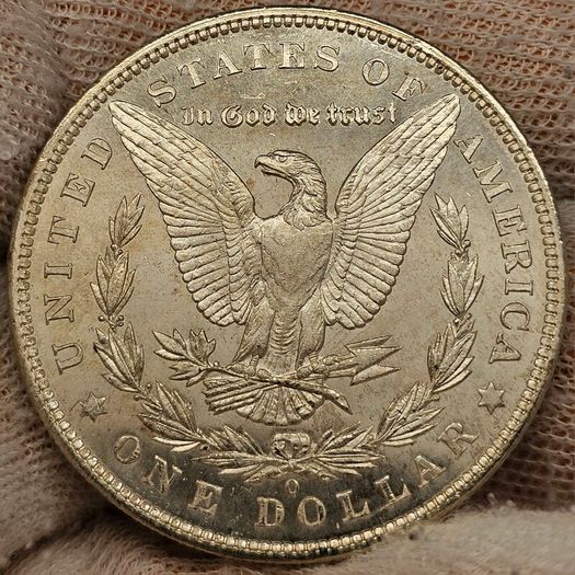 USA United States Silver 1904 O Morgan Dollar Beautiful Uncirculated Lustrous Superb!