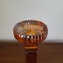 Art Deco Carnival Glass Candlestick Image 3
