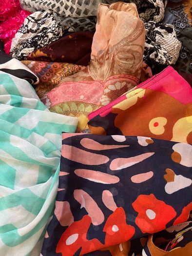 womens scarves bunch