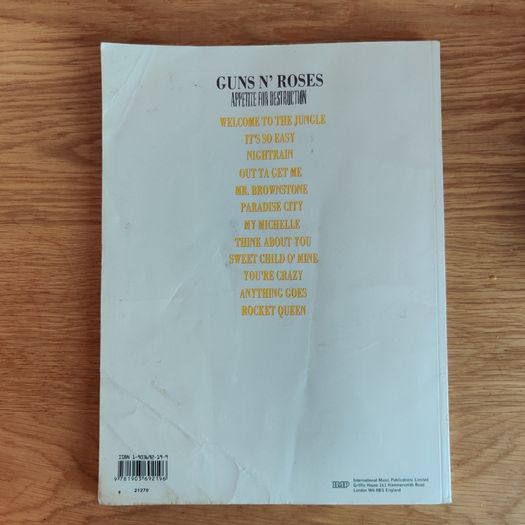 Guitar Tab Books  Classic Rock & Metal (90s Originals)