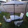 Garden table and chairs Image 2