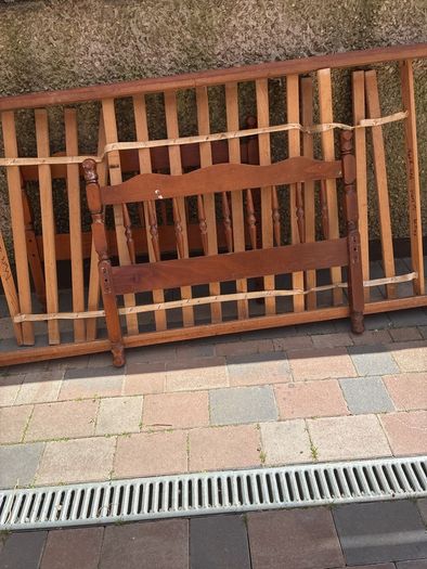 solid wood bed frame free to take away