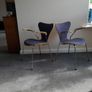 Mid Century Fritz Hansen Series 3207 Armchairs Image 3