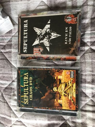 Sepultura DVD's