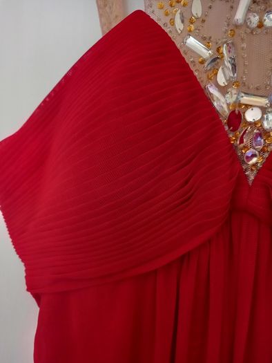 Red debs evening dress 12