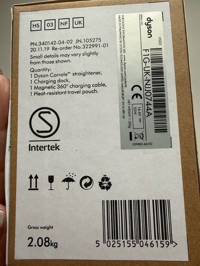 Dyson Corrale Hair Straightener