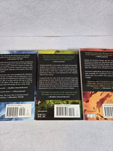 Harry Turtledove Atlantis trilogy