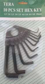 Hex Key Set 10 Piece