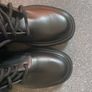 MOSCHINO Calfskin Combat Sole Ankle Boots Mens Chelsea Image 5
