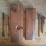 Pair of Antique French Wooden Joinery Planes Image 2