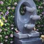 Garden furniture and working water fountain Image 4