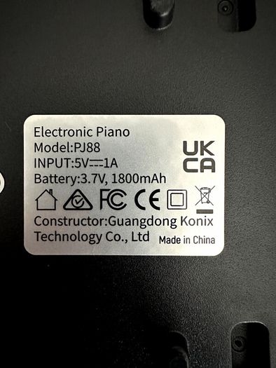 Portable Digital Piano with Stand (88-key)
