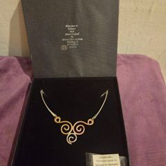Hand Crafted Irish Made Triple Spiral Necklace by Kieran Cunningham