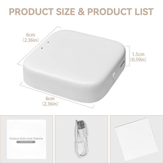 Gateway Tuya Devices Bluetooth Wired Smart Hub Smart Life Products Home Control Panel Compatible with Alexa