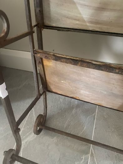 Shelf and towel rail