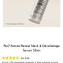 NEW No7 Future Renew Neck & Decolletage Serum 50ml Image 2