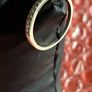 9ct White Gold Diamond Eternity Ring Size U 2grams 14 Diamonds 0.22ct Image 7