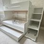 Triple Bunk Beds with Stairs Image 7